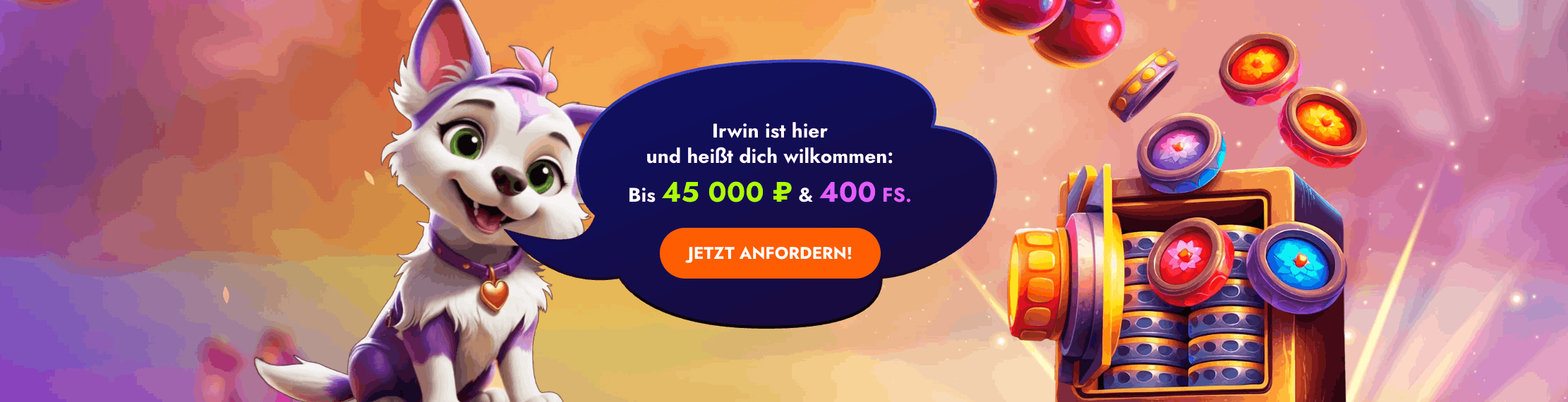 wilkommenbonus irwin casino